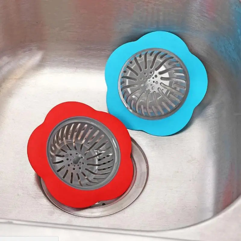 Flower Shaped Silicone Sink Strainer
