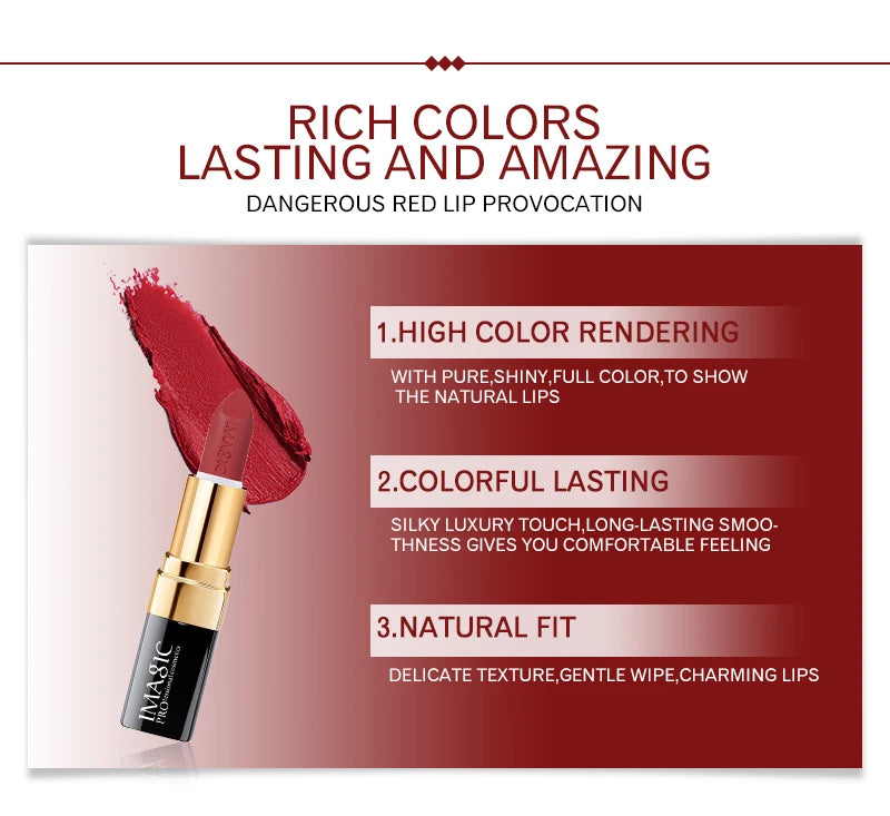 Smooth Long Lasting Charming Lipstick