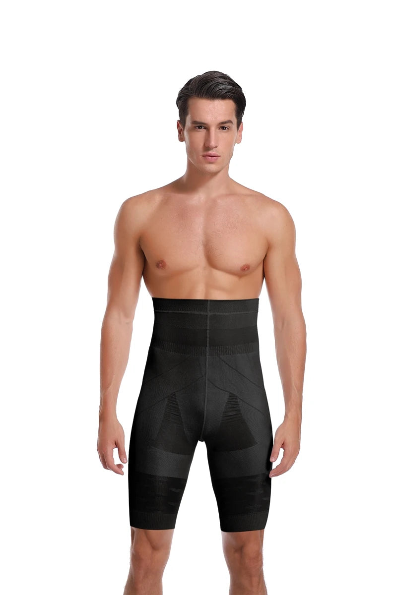 Men's Waist Slimming Belly Flat Body Shaper Briefs Boxer