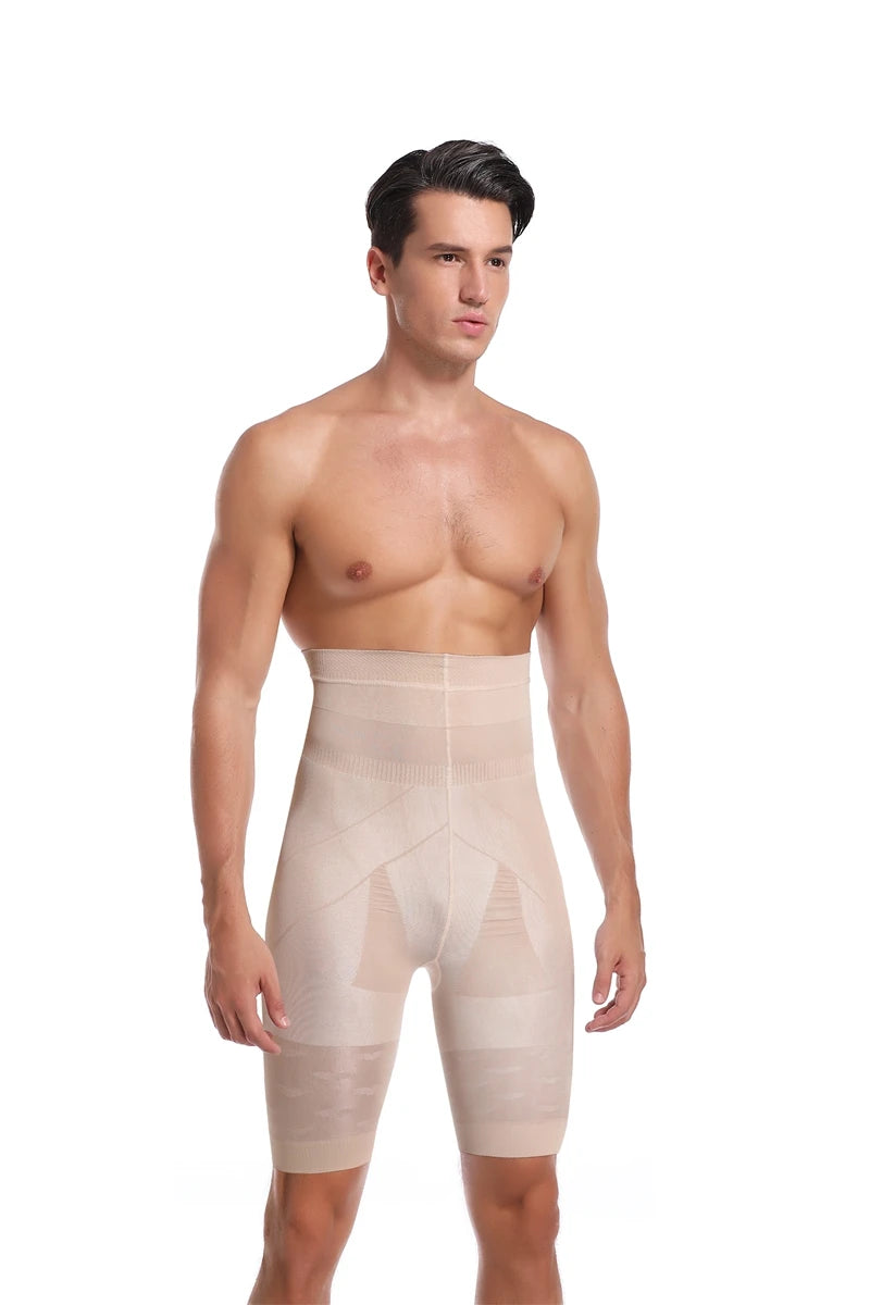 Men's Waist Slimming Belly Flat Body Shaper Briefs Boxer