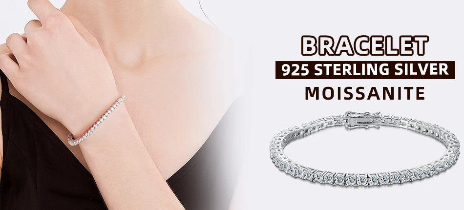 Real 2 Carat 8mm Moissanite Wedding/Engagement Rings For Women 925 Sterling Silver
