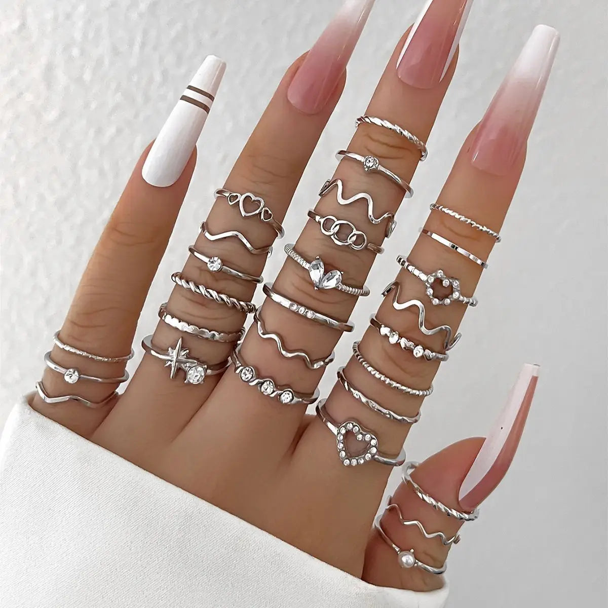 Knuckle Rings Set For Women