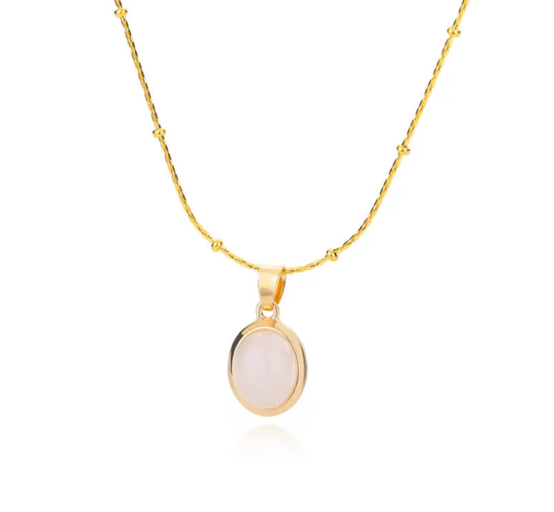 Stainless Steel Gold Plated Necklace