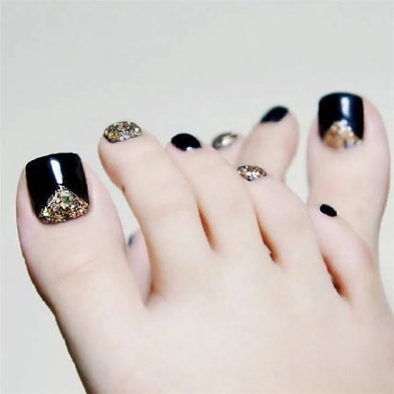 Press On False Toenails