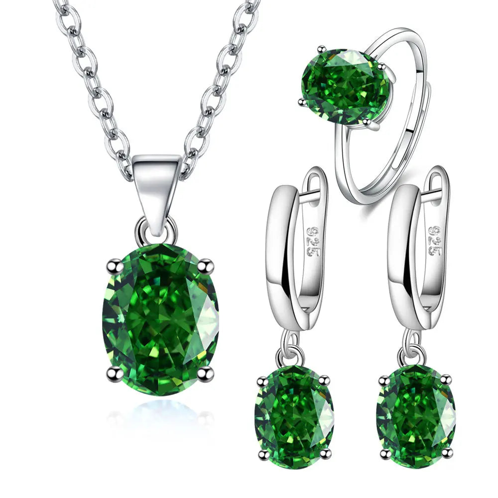925 Sterling Silver Women's Jewelry Sets
