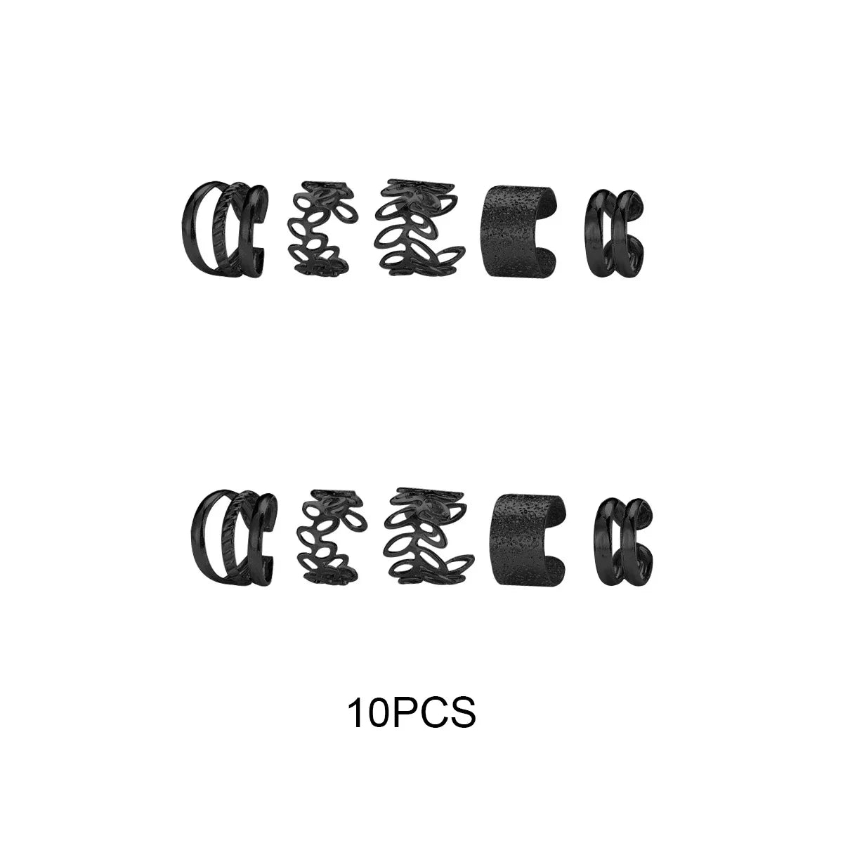 Ear Cuff, Non-Piercing Ear Clips Set