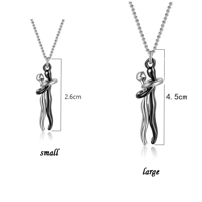 Hugging Necklace For Lover/Couple Men & Women