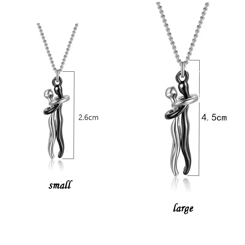 Hugging Necklace For Lover/Couple Men & Women