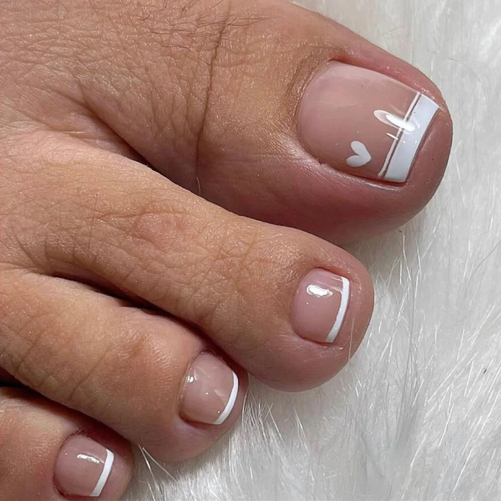 Press On False Toenails