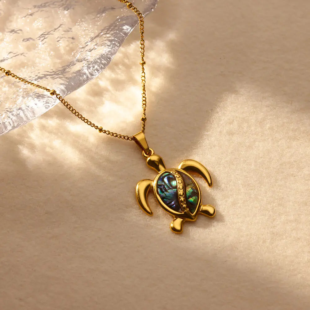 Stainless Steel Gold Plated Necklace