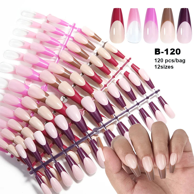 Acrylic Press On False Nails