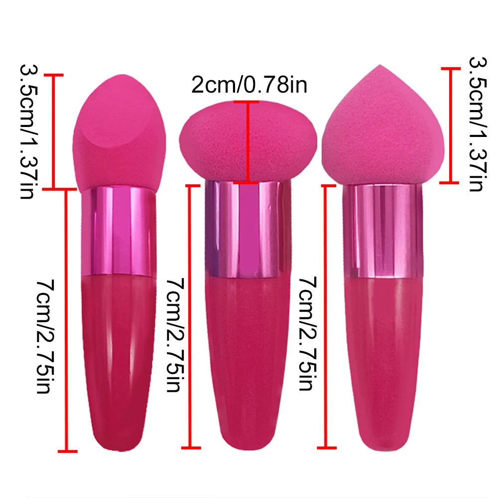 3Pcs/Set Cosmetic Puff/Sponge For Women Makeup