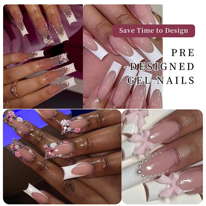 Acrylic Press On False Nails