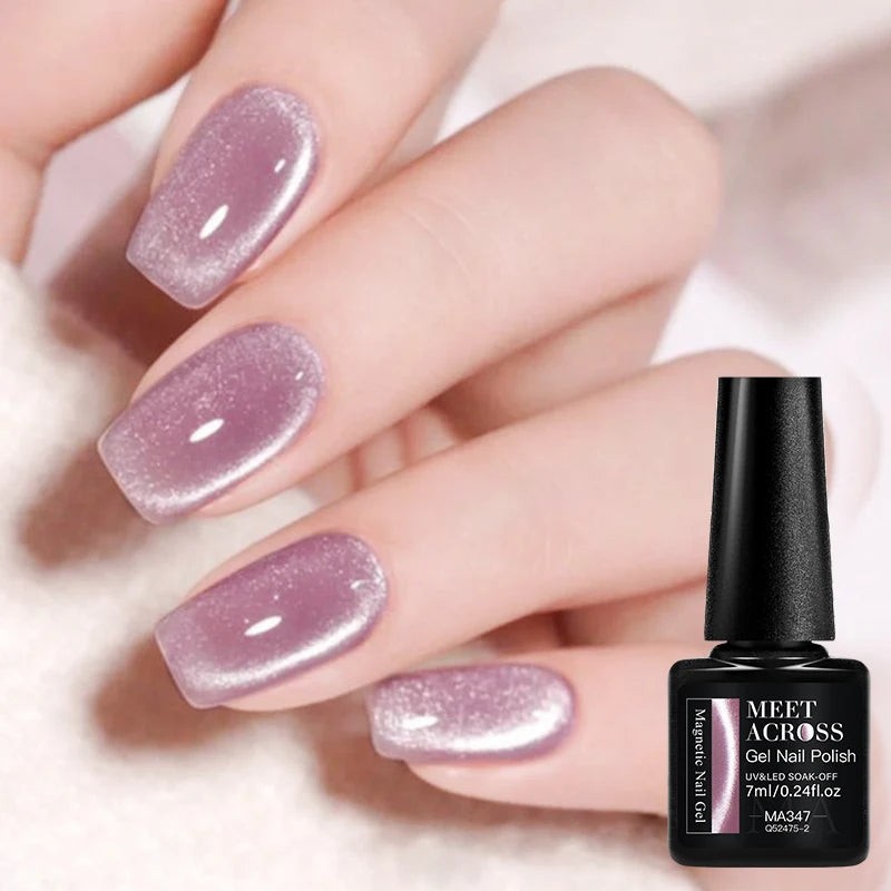 Cat Eye Gel Nail Polish With Magnet