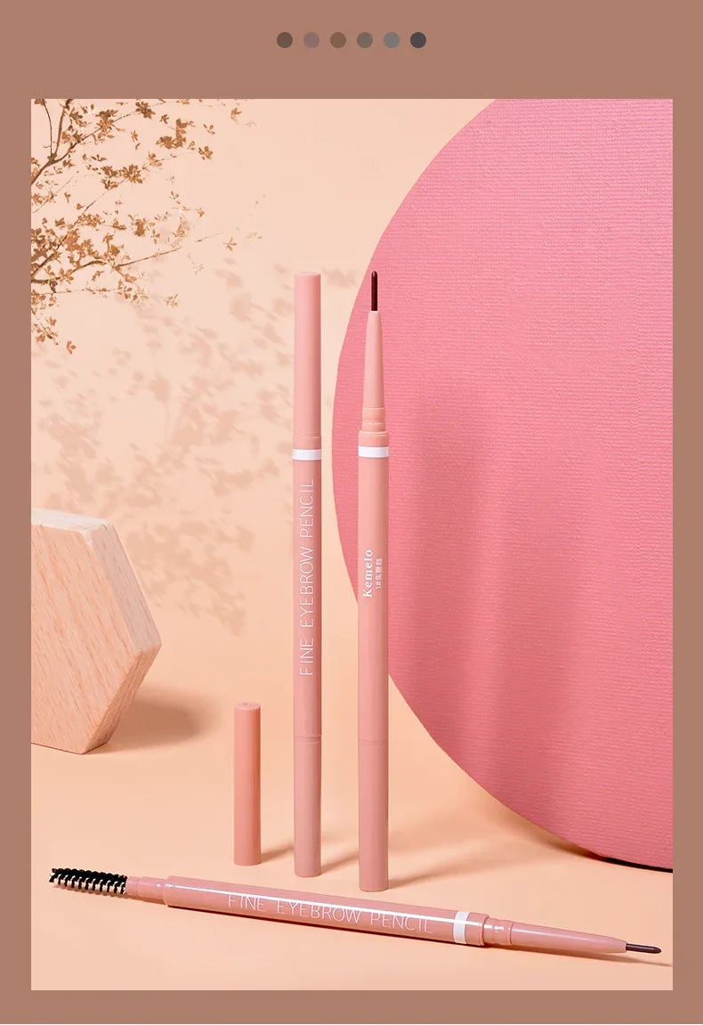 1PC Waterproof Double-Ended Eyebrow Pencil