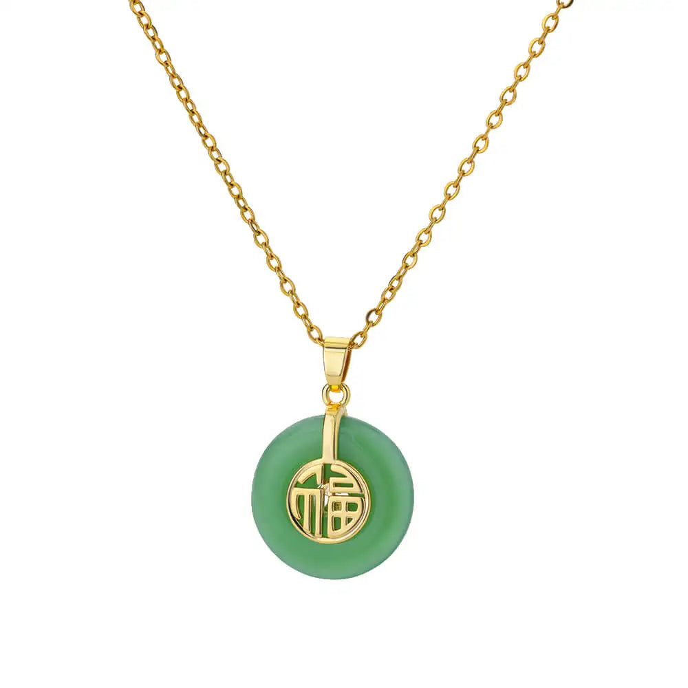 Stainless Steel Gold Plated Necklace