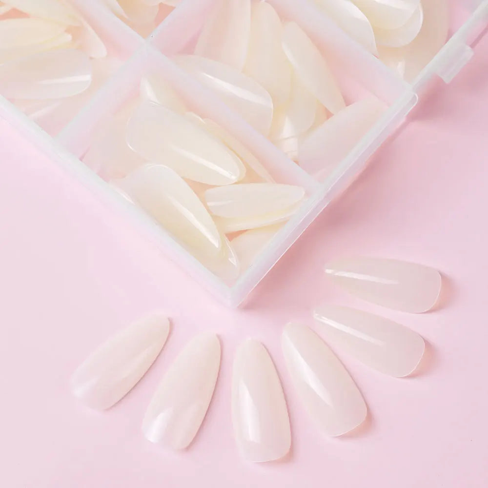 120Pcs Almond False Nail Tips