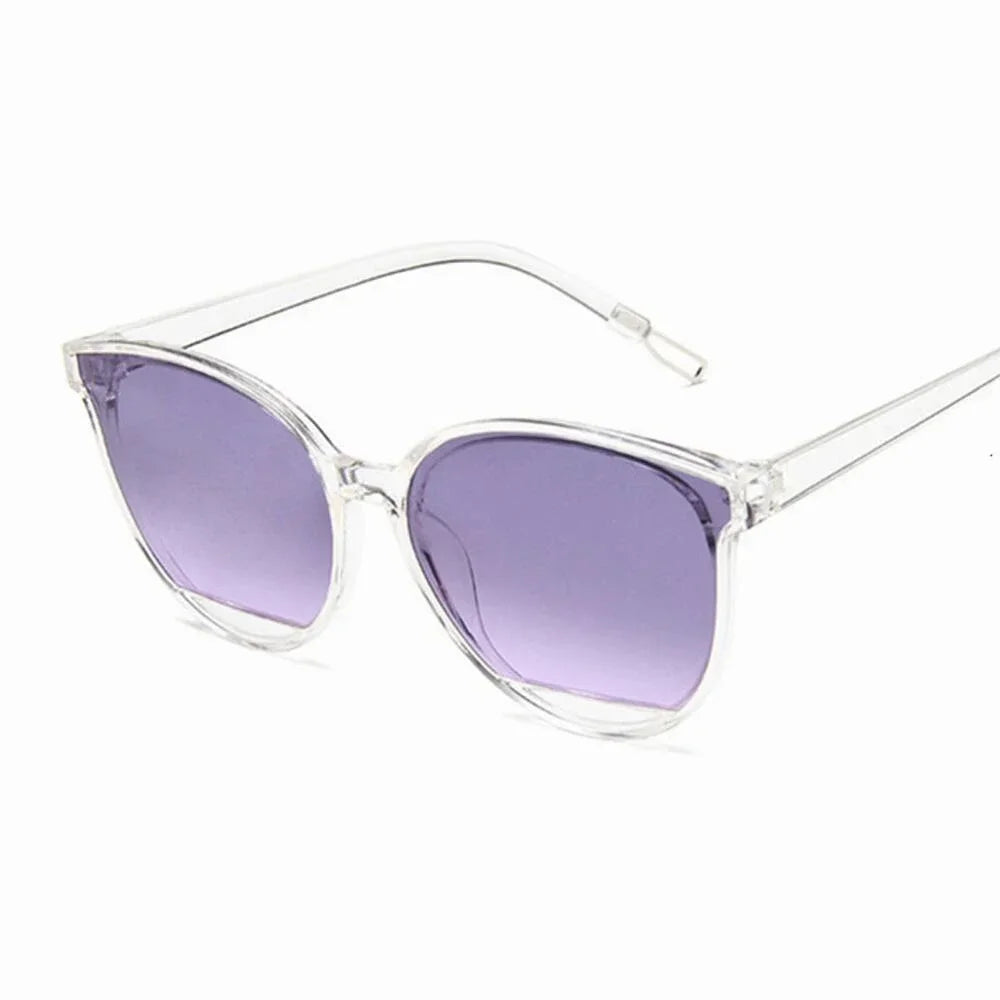 UV400 Classic Vintage Metal Mirror Sun Glasses for Female