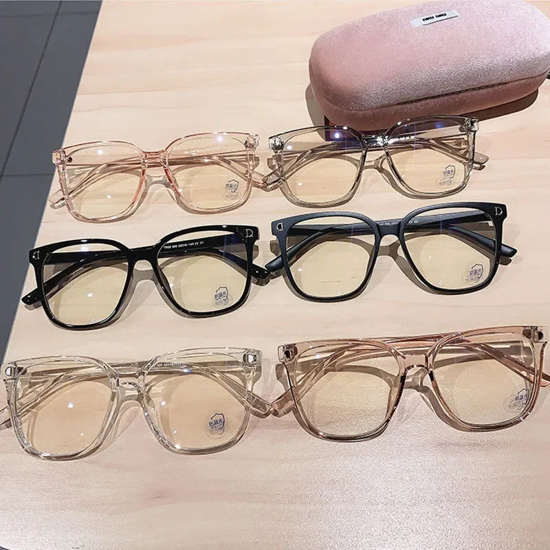 Anti-Blue Light Glasses Eye Protective Computer Goggles Diopters -1.0 -1.5 -2.0 To -6.0