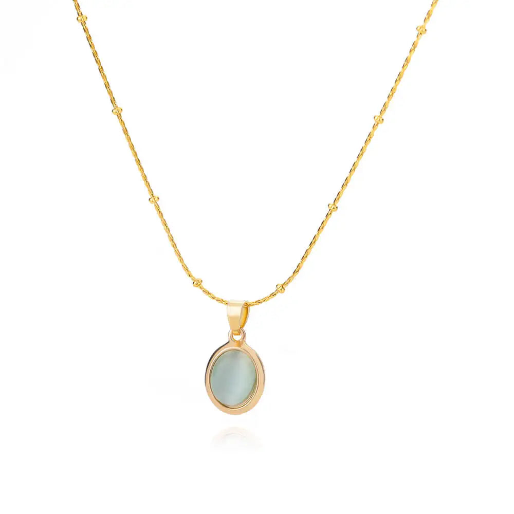 Stainless Steel Gold Plated Necklace