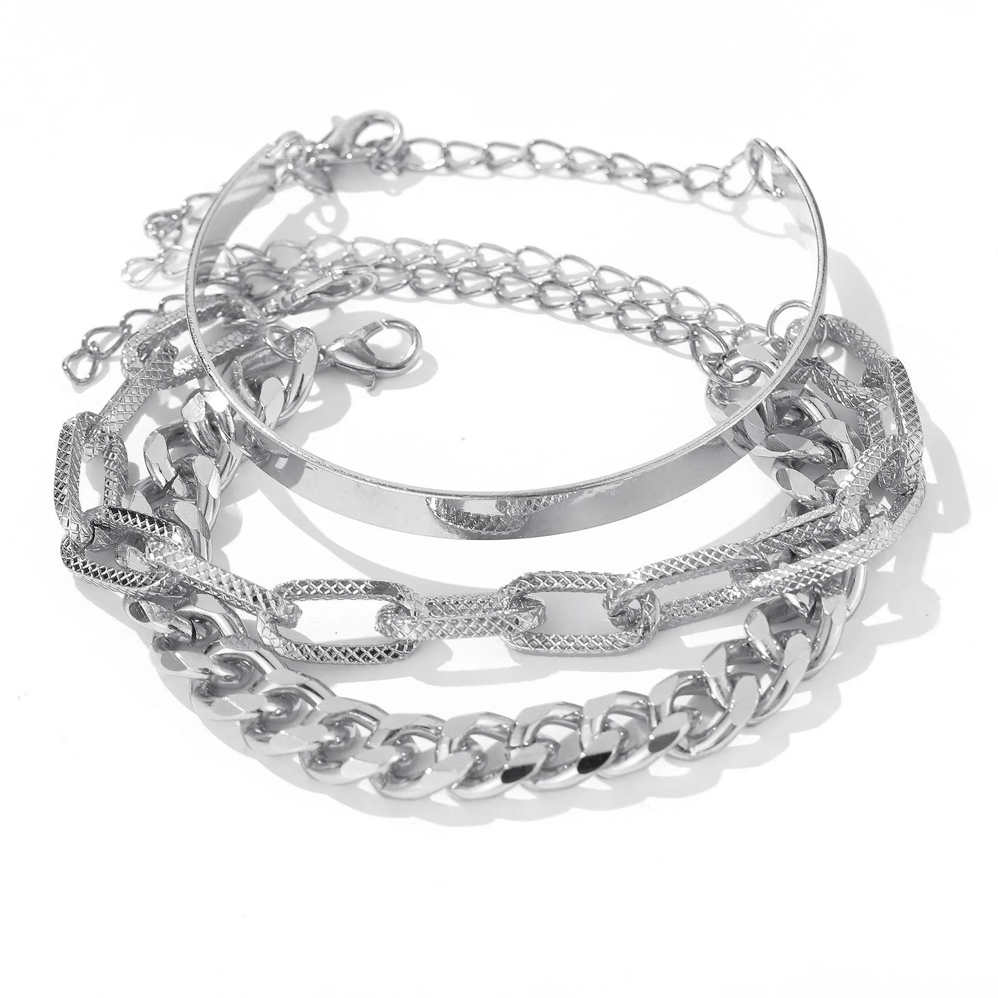Gold Plated Bohemian Bracelet Set For Women