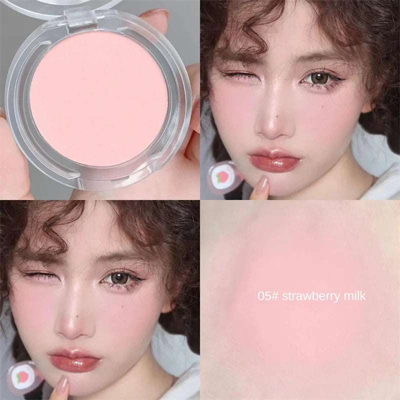 Single Color Matte Blush Natural Cheek Tint for Female