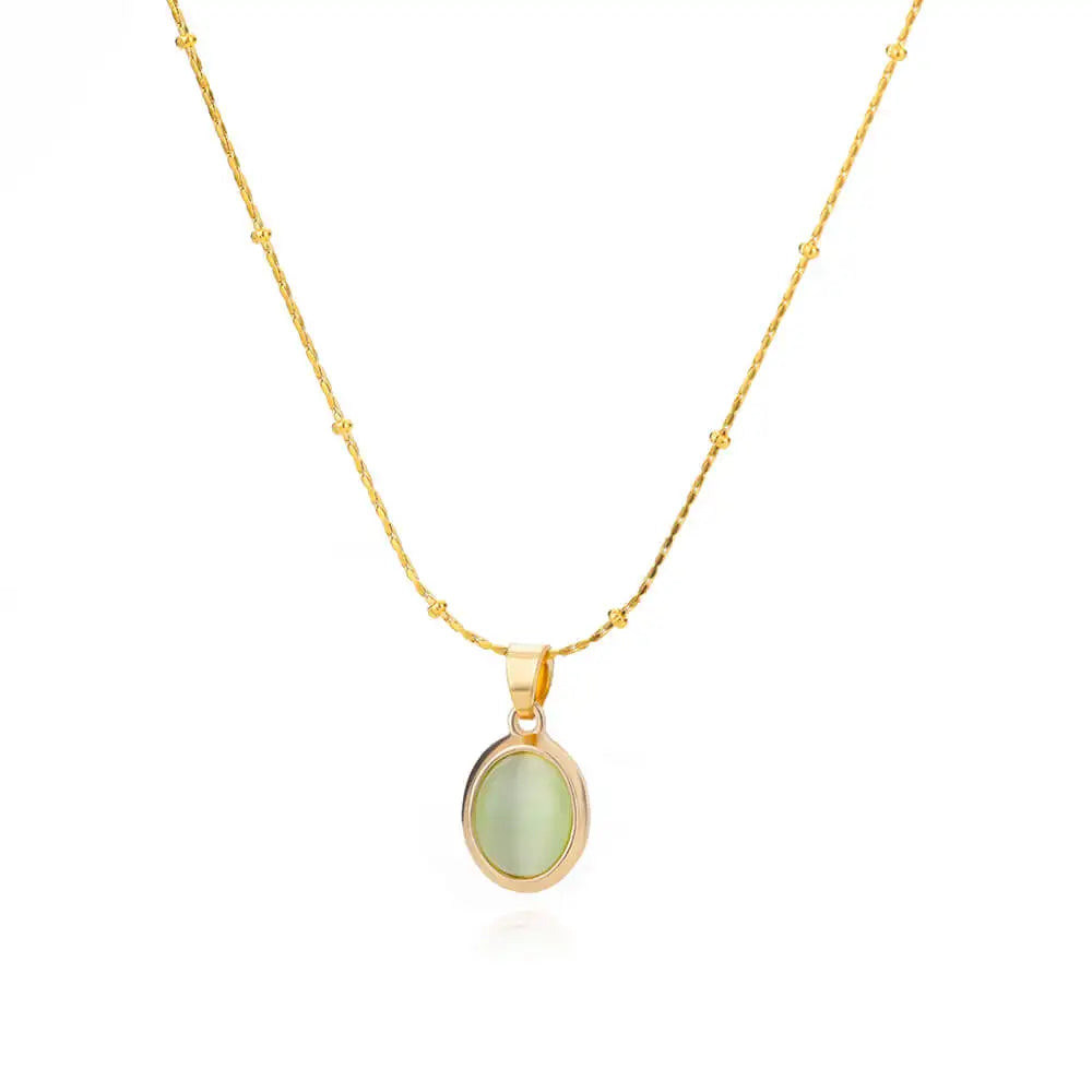 Stainless Steel Gold Plated Necklace