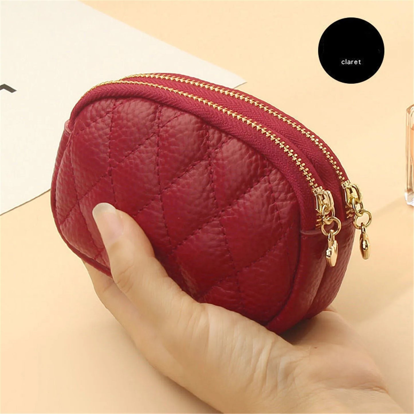 Pu Leather Key Tag Coin Purse Women/Men