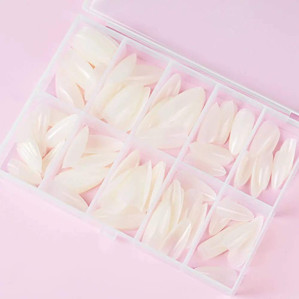 120Pcs Almond False Nail Tips