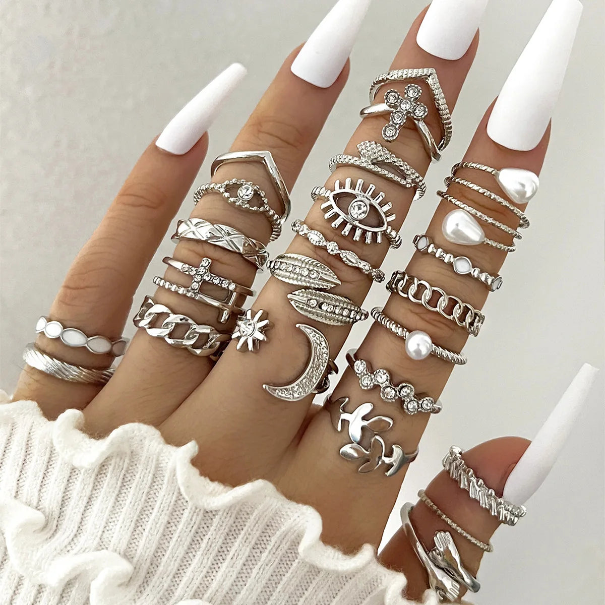 Knuckle Rings Set For Women