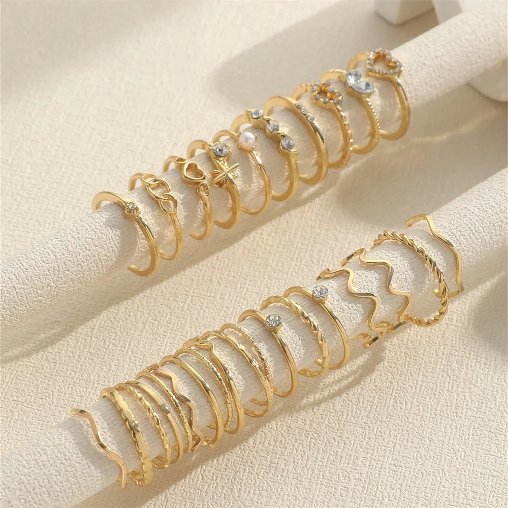 Knuckle Rings Set For Women