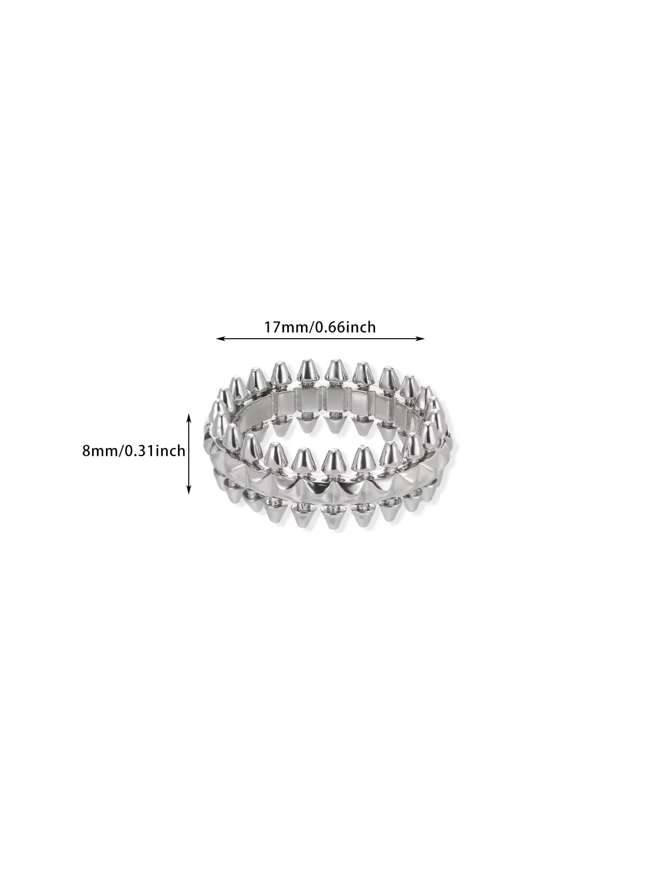 Elegant Gold Stainless Steel Rings For Women