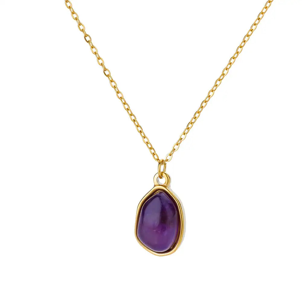 Stainless Steel Gold Plated Necklace