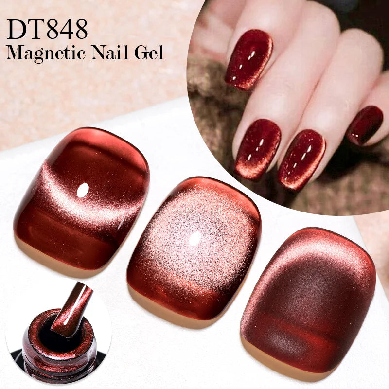 Cat Eye Gel Nail Polish With Magnet