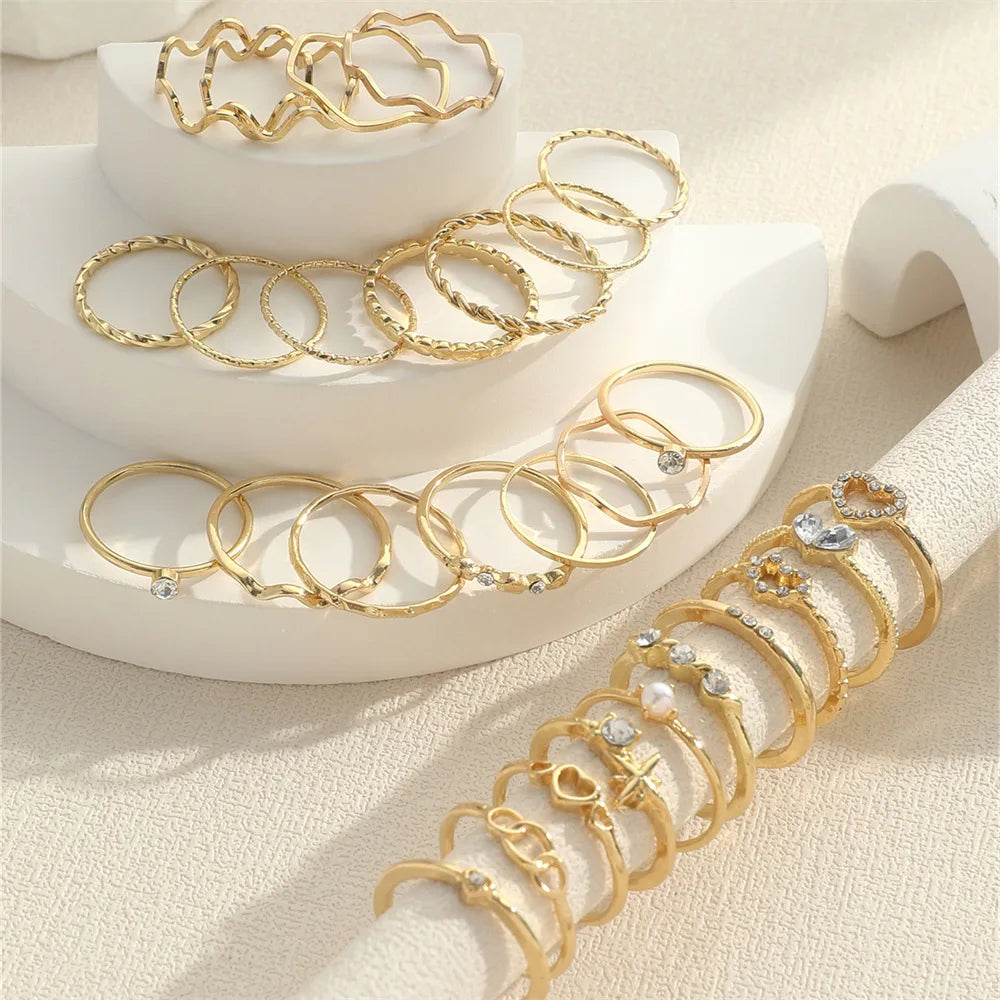 Knuckle Rings Set For Women
