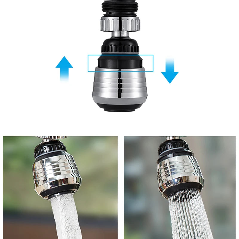 2 Modes 360 Rotatable High Pressure Faucet Extender
