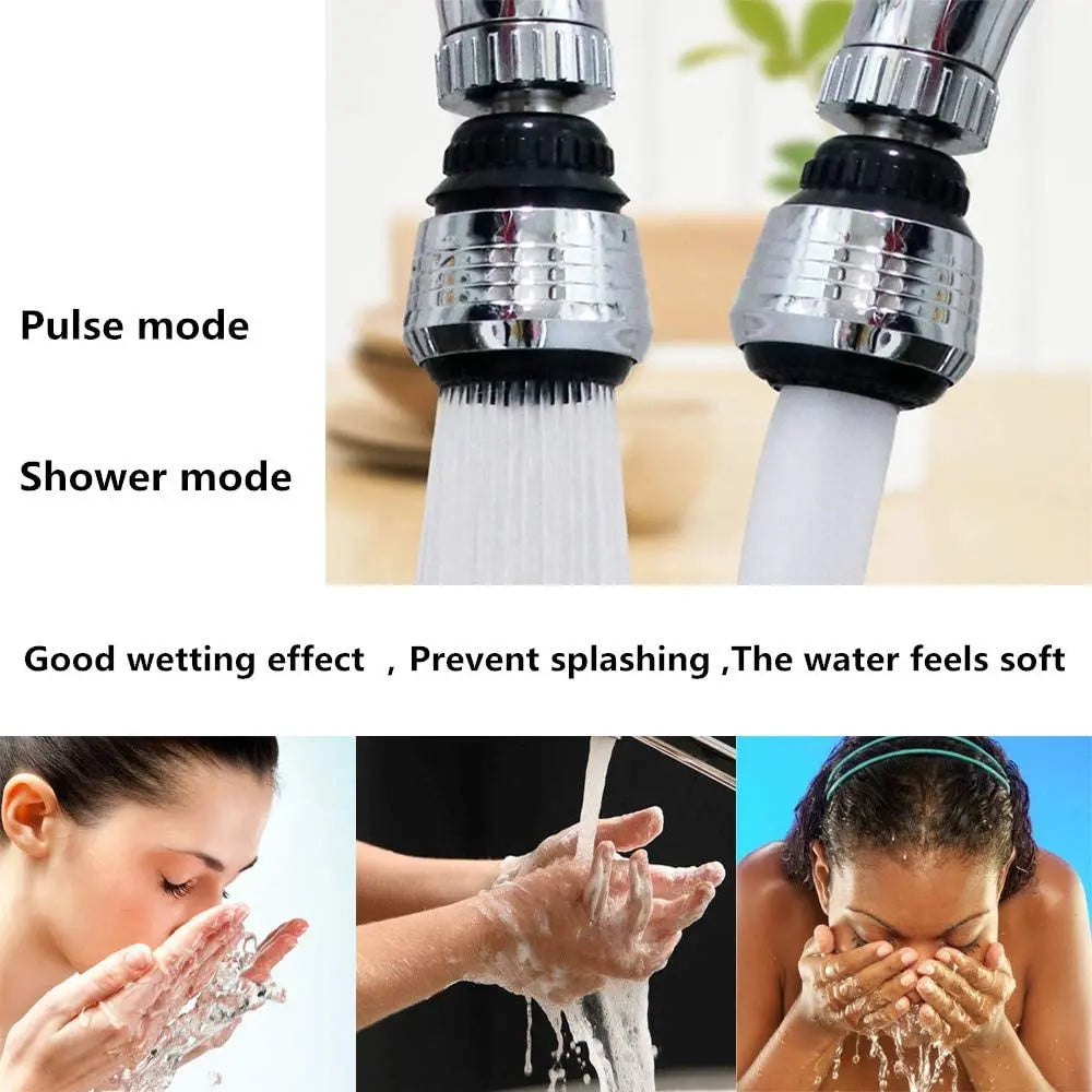 2 Modes 360 Rotatable High Pressure Faucet Extender
