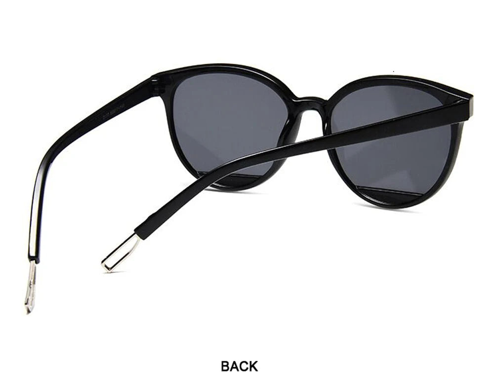 UV400 Classic Vintage Metal Mirror Sun Glasses for Female