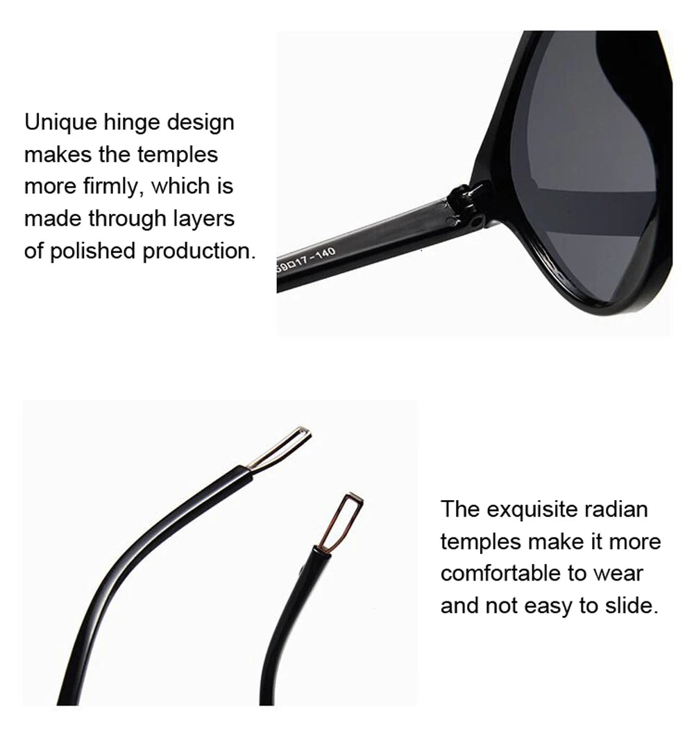UV400 Classic Vintage Metal Mirror Sun Glasses for Female