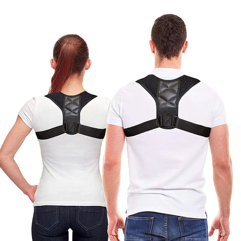 Adjustable Upper Back Brace Posture Corrector for Men/Women