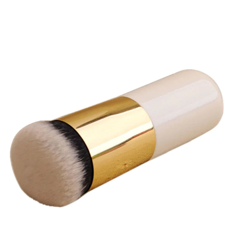 White Fluffy  Thick Makeup Brush