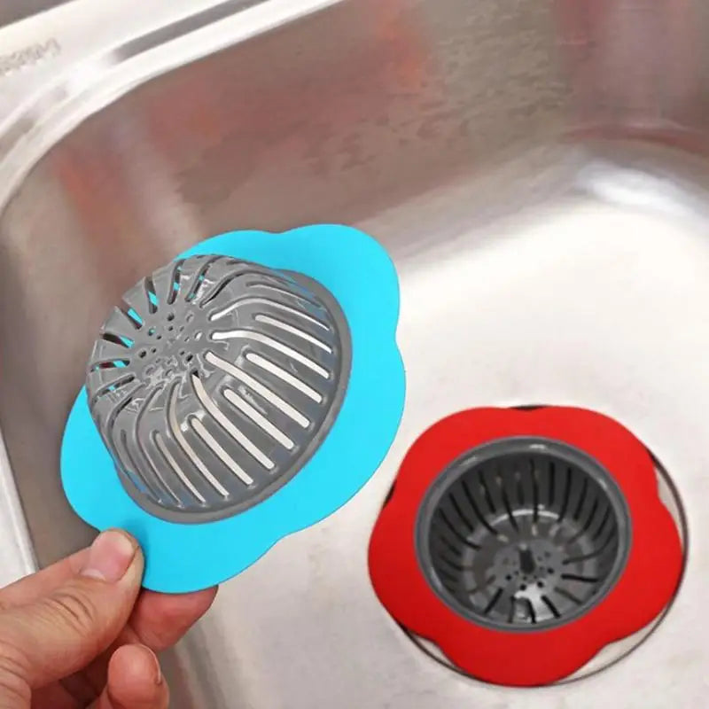 Flower Shaped Silicone Sink Strainer