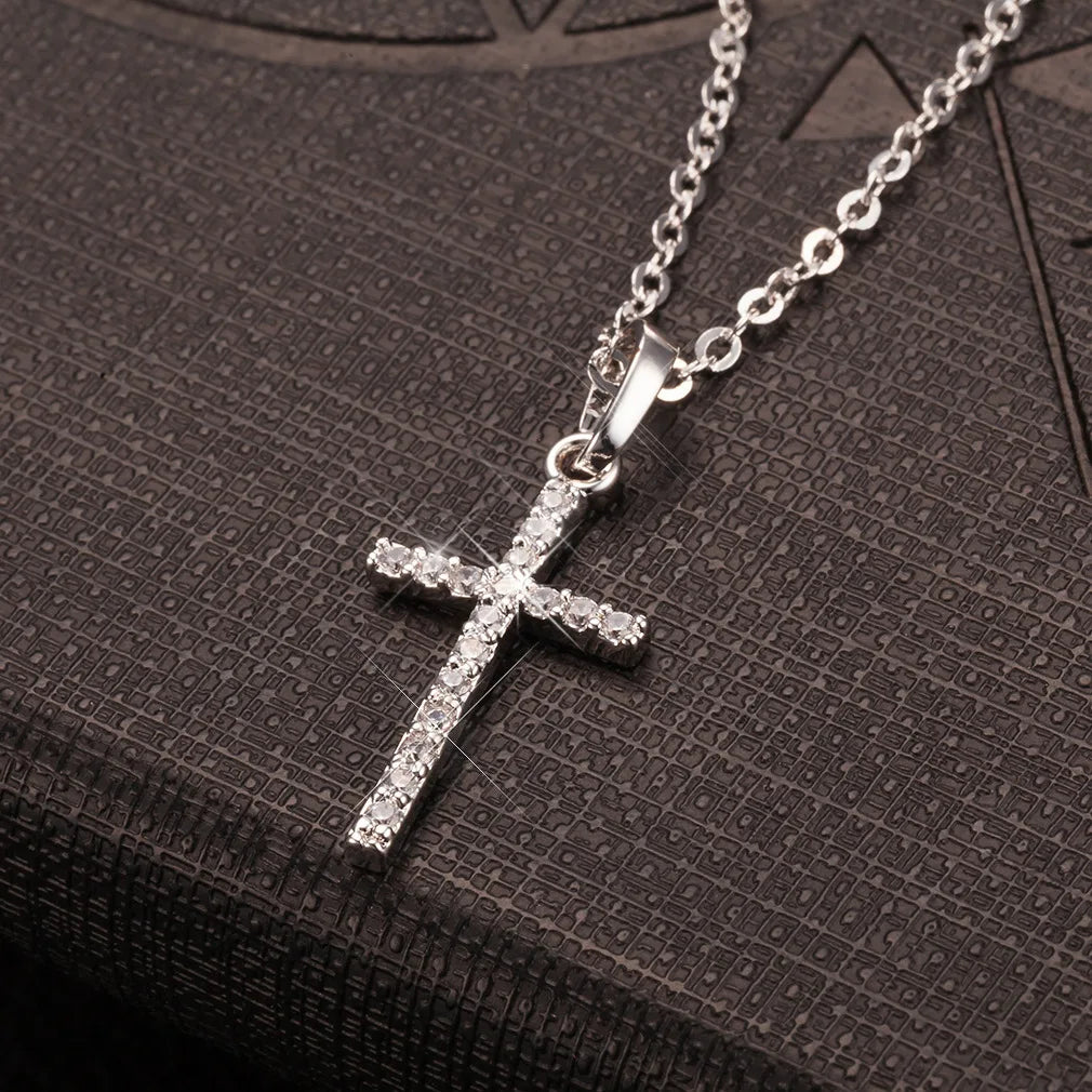 Fashion  Crystal Cross Pendants