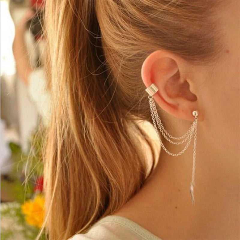 Ear Cuff, Non-Piercing Ear Clips Set