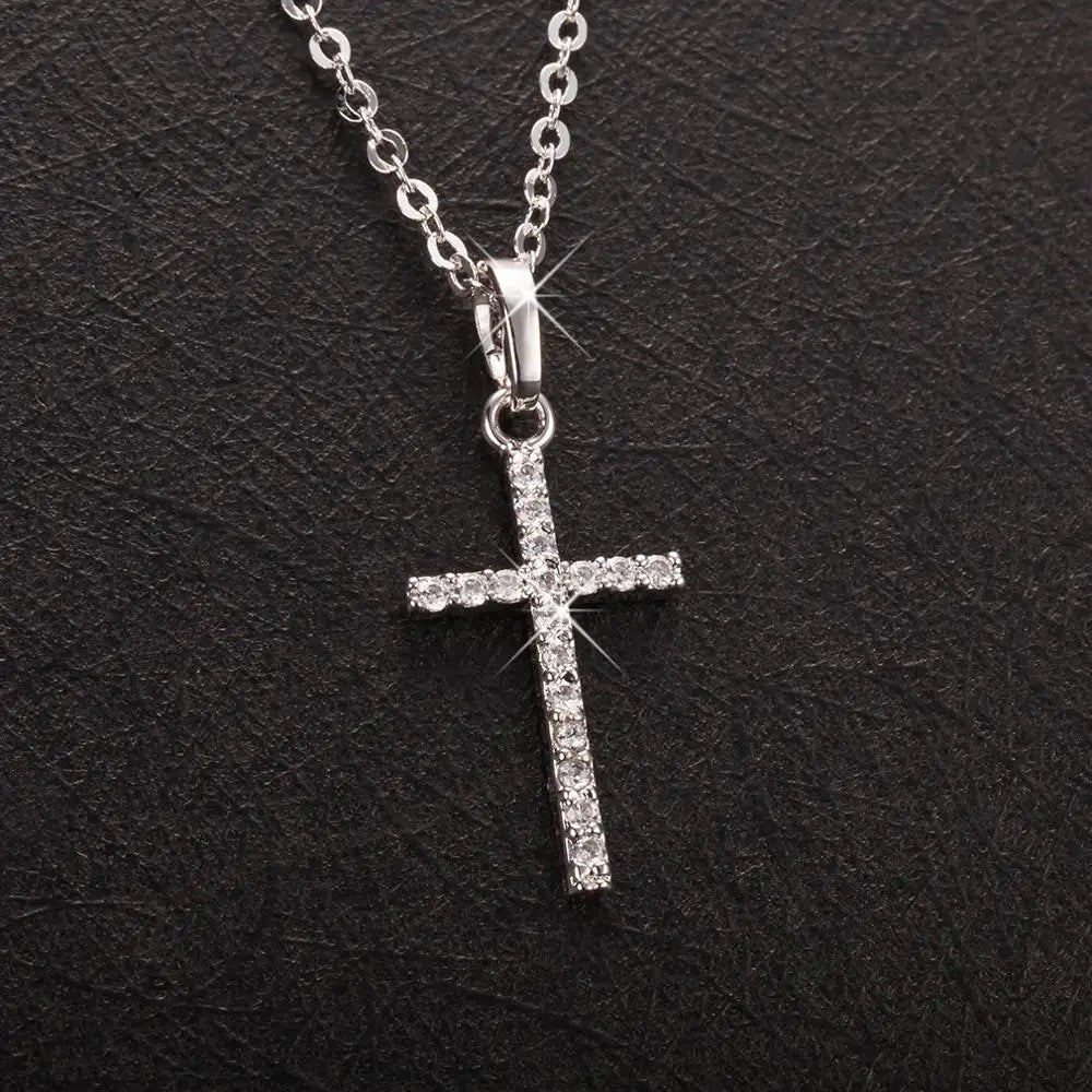 Fashion  Crystal Cross Pendants