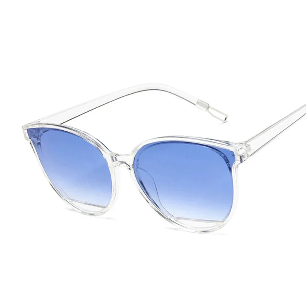 UV400 Classic Vintage Metal Mirror Sun Glasses for Female