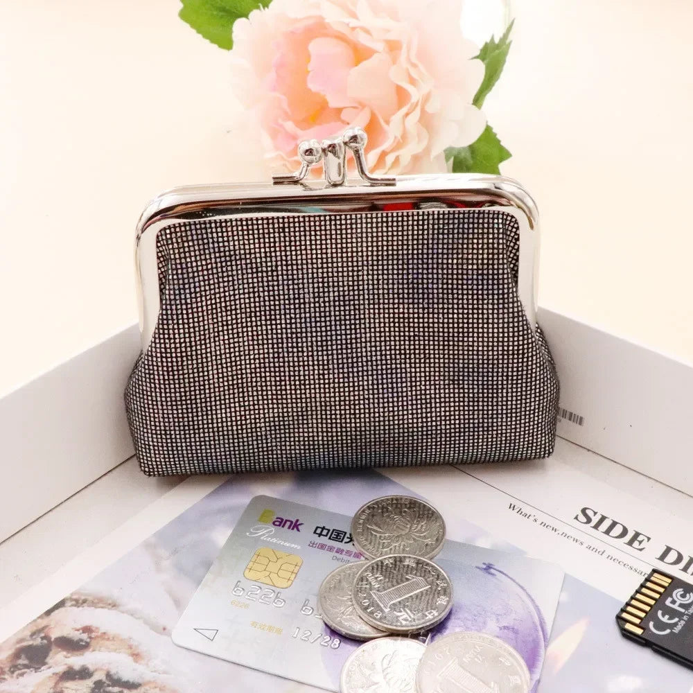 Women Coin Purse Retro Double Layer