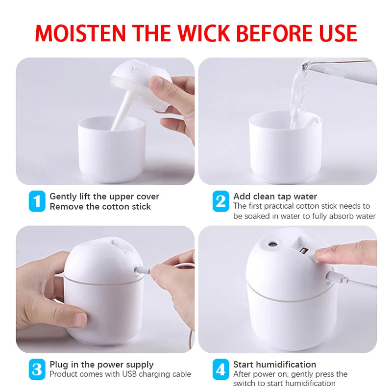 250ML Mini Humidifier Aromatherapy