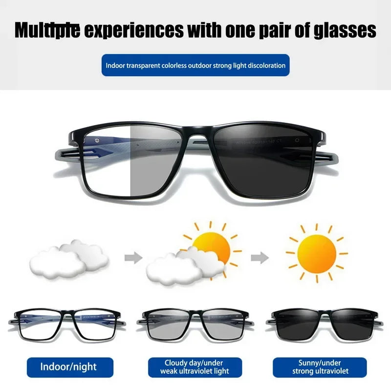 Photochromic Anti-blue Light Glasses
