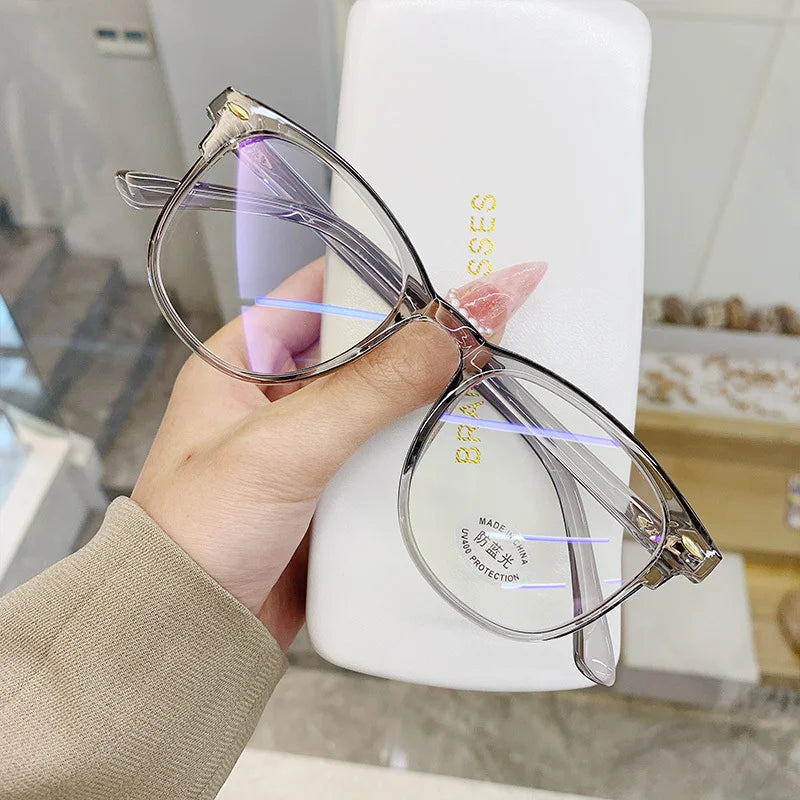 Transparent Black Eyeglasses For Shortsighted Man/Woman